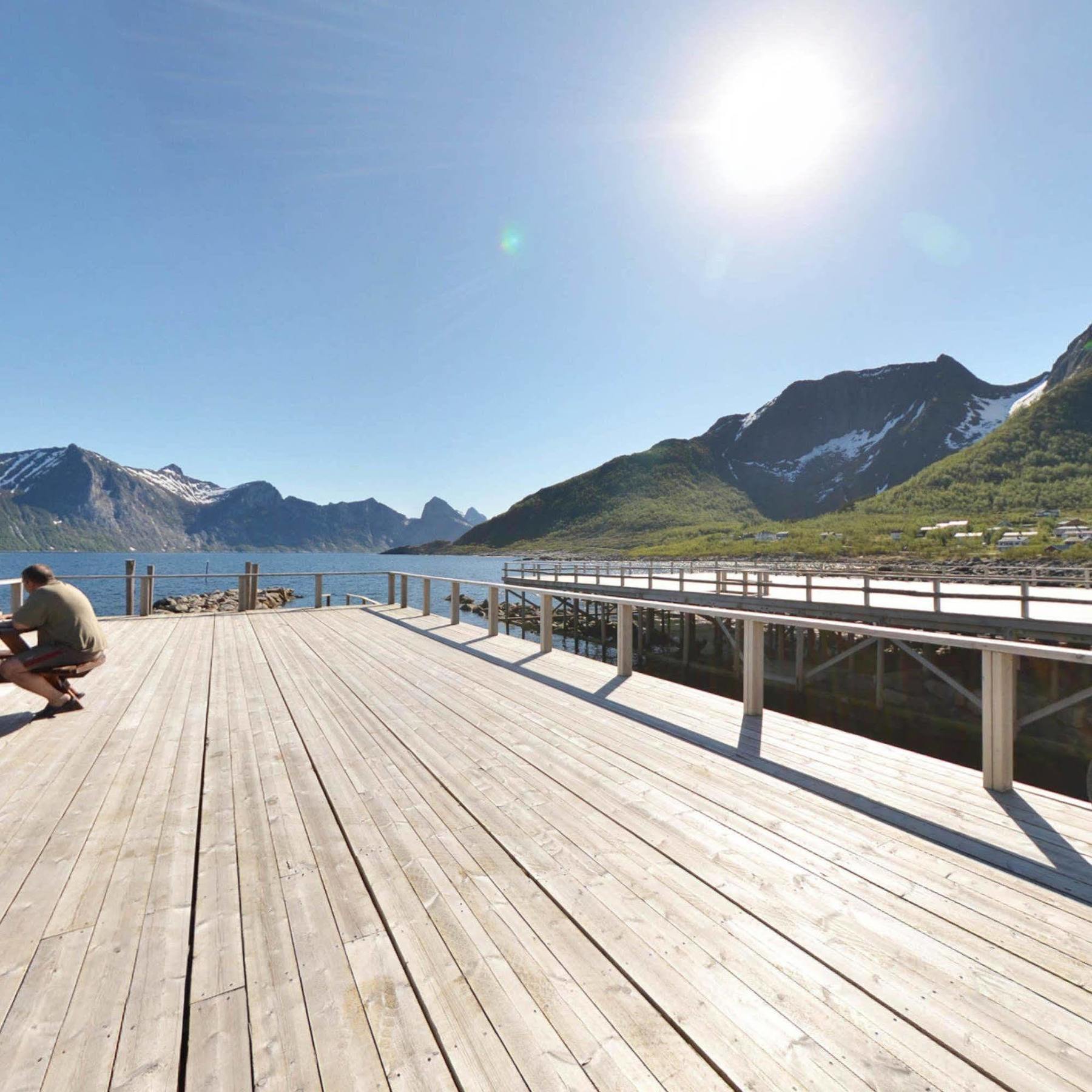 فندق Mefjord Brygge ترومسو المظهر الخارجي الصورة